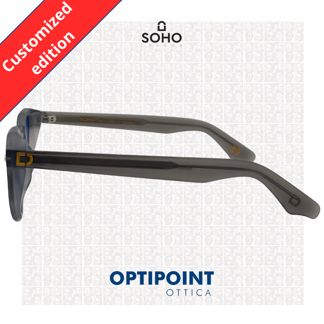 SOHO KENSINGTON GRIGIO CUSTOMIZZATO OCCHIALI DA SOLE - Optipoint - Lux S.r.l.