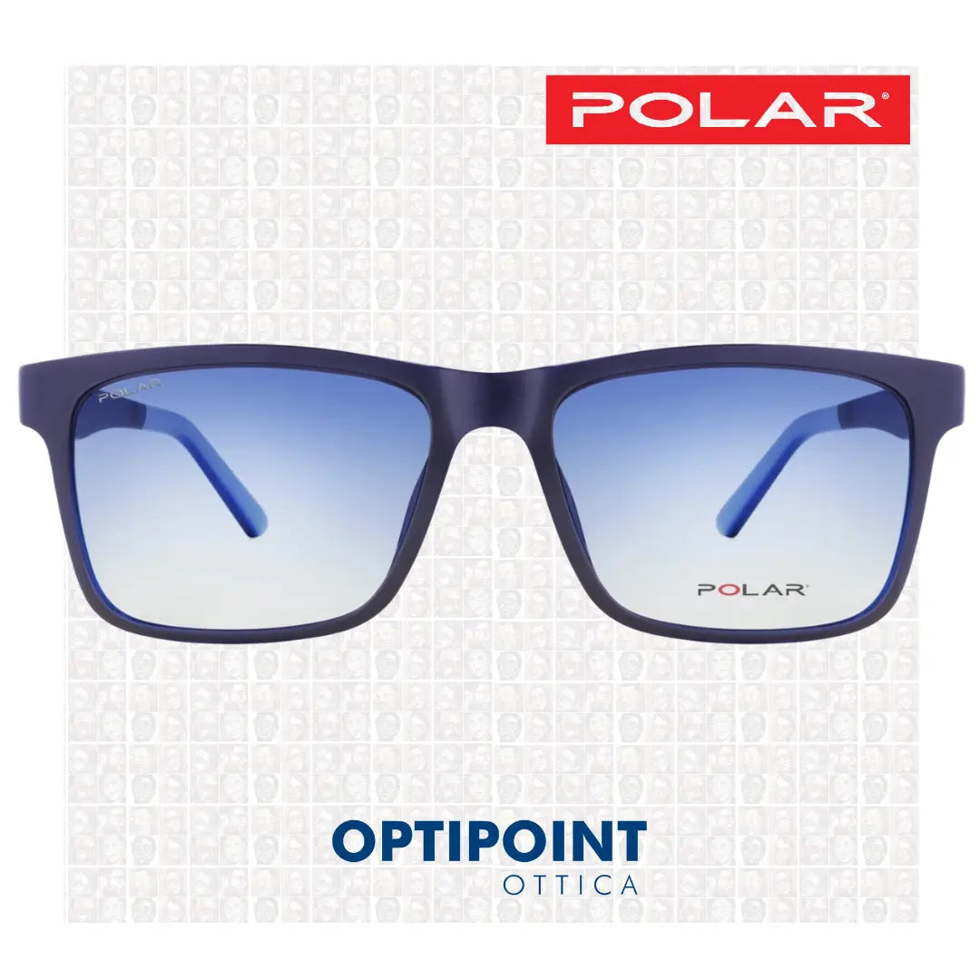 POLAR CLIP-ON 528 - 20 BLU OCCHIALI DA VISTA