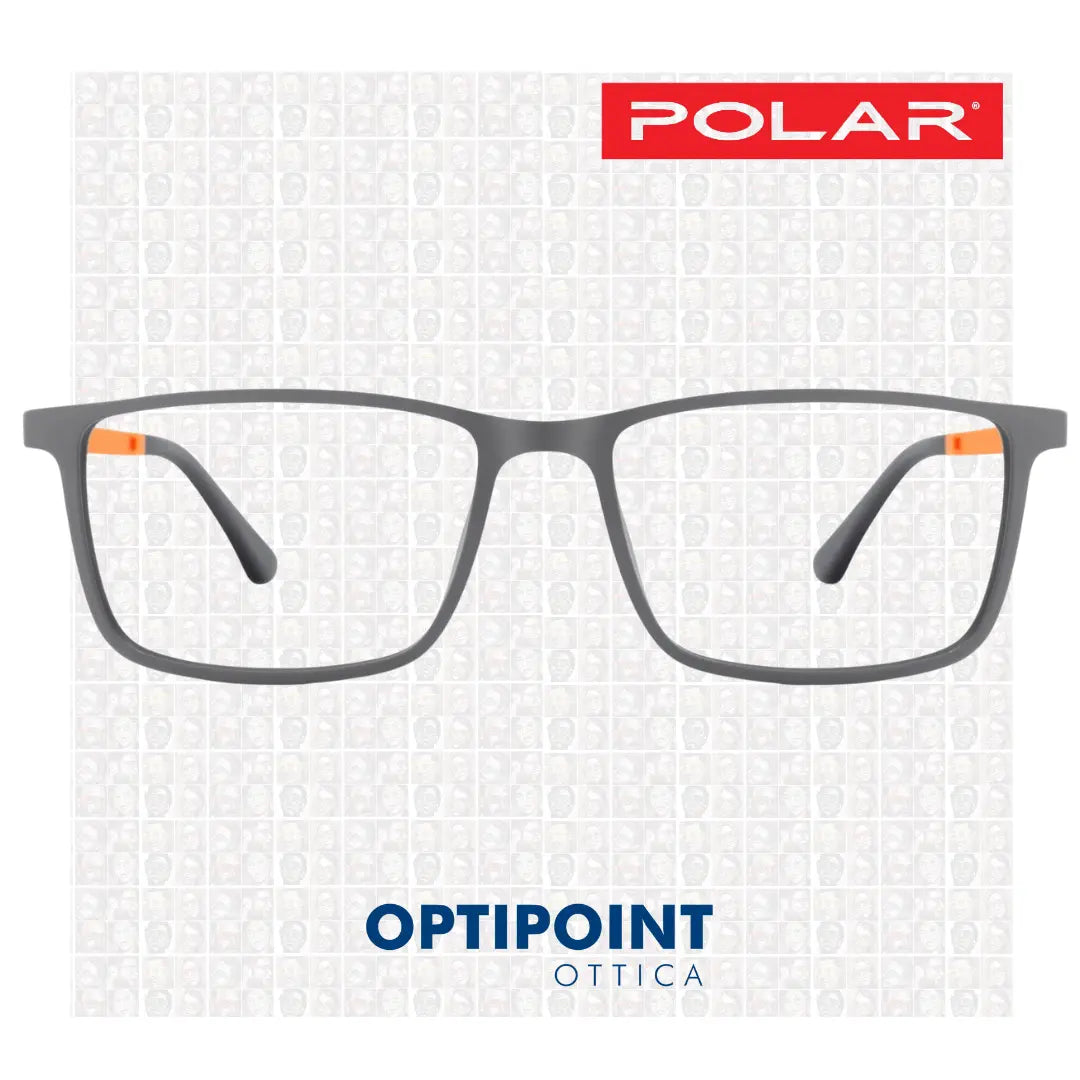 POLAR CLIP-ON 545 - 48 GRIGIO OCCHIALI DA VISTA