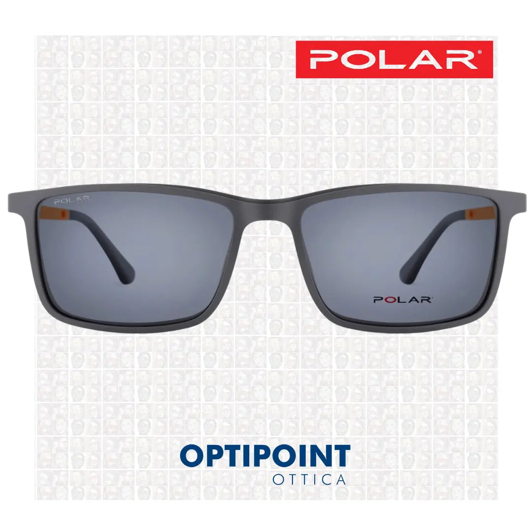 POLAR CLIP-ON 545 - 48 GRIGIO OCCHIALI DA VISTA