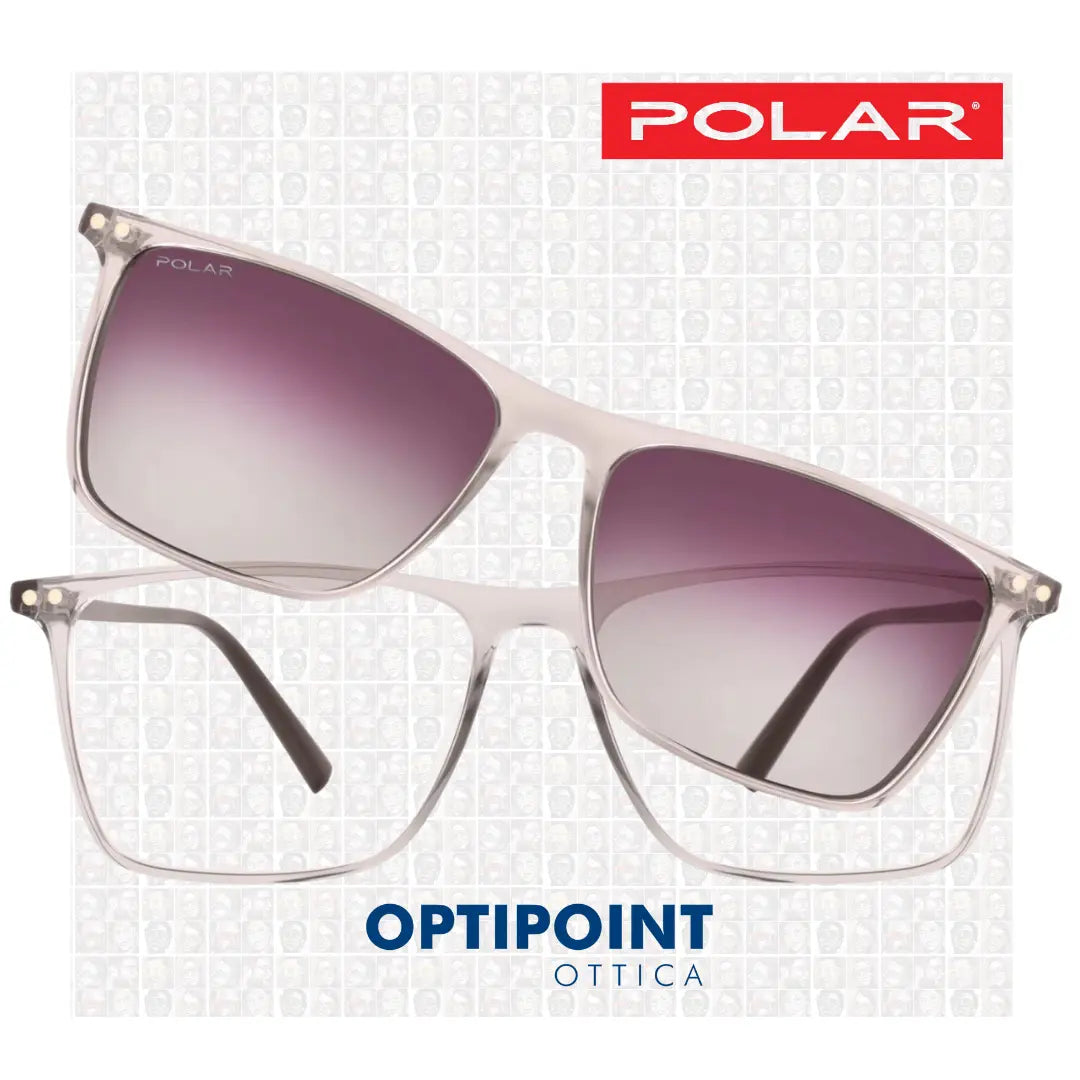 POLAR CLIP-ON 602 - 27 CRISTALLO OCCHIALI DA VISTA