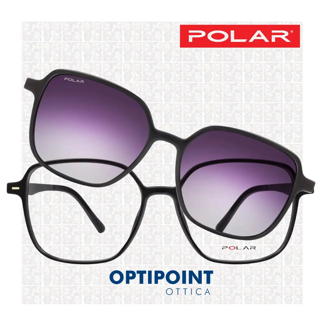 POLAR CLIP-ON 625 - 77/F NERO OCCHIALI DA VISTA