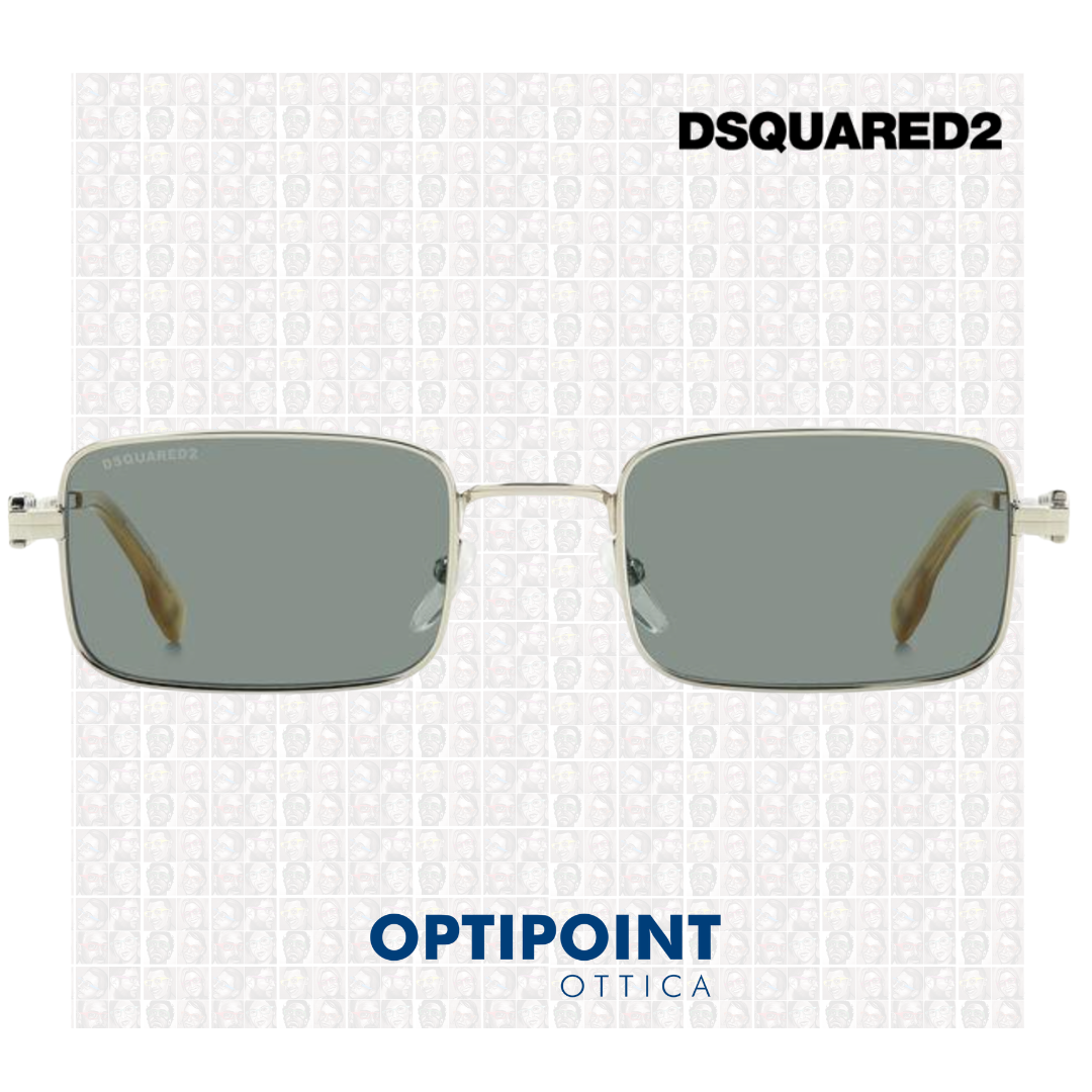 DSQUARED D2 0104/S ARGENTO OCCHIALI DA SOLE - Optipoint - Lux S.r.l.