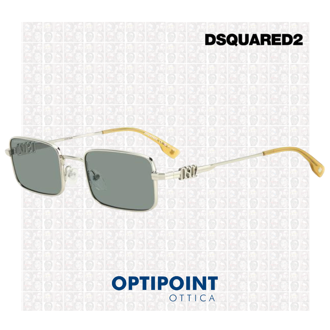 DSQUARED D2 0104/S ARGENTO OCCHIALI DA SOLE - Optipoint - Lux S.r.l.