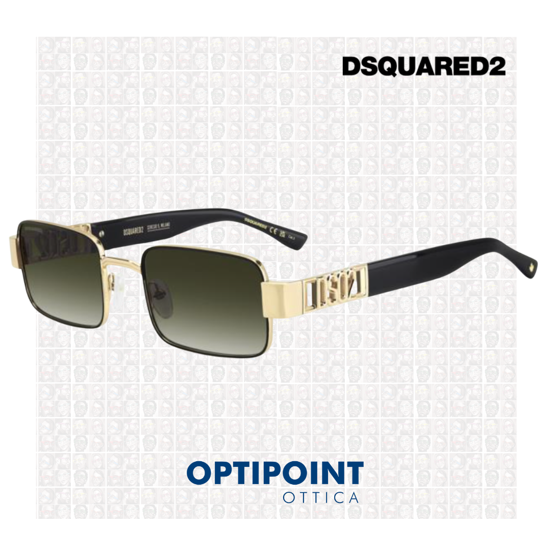 DSQUARED D2 0156/S ORO OCCHIALI DA SOLE - Optipoint - Lux S.r.l.