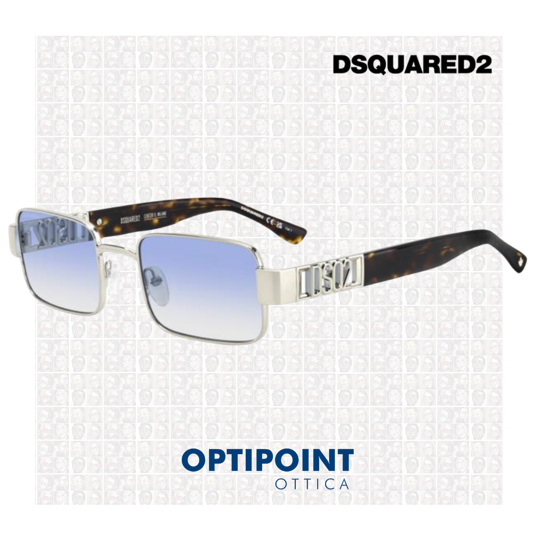 DSQUARED D2 0156/S ARGENTO OCCHIALI DA SOLE - Optipoint - Lux S.r.l.