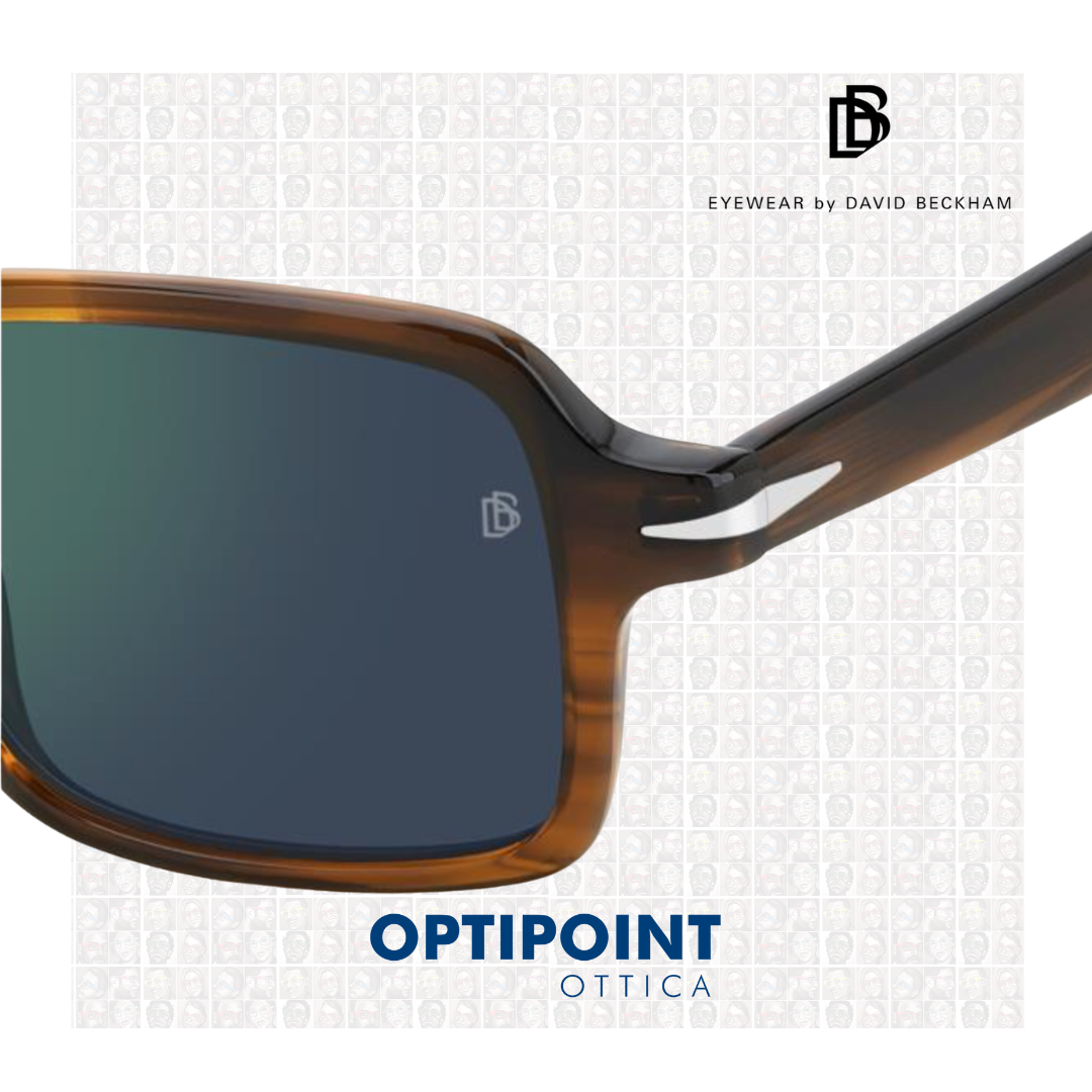 DAVIDE BECKHAM DB1179/S EXMT MARRONE OCCHIALI DA SOLE - Optipoint - Lux S.r.l.