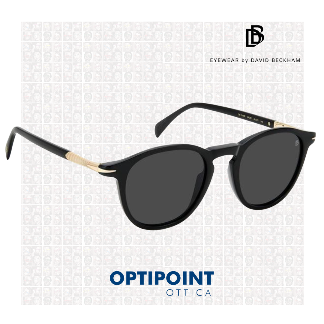 DAVIDE BECKHAM DB1114/S 2M2 NERO OCCHIALI DA SOLE - Optipoint - Lux S.r.l.