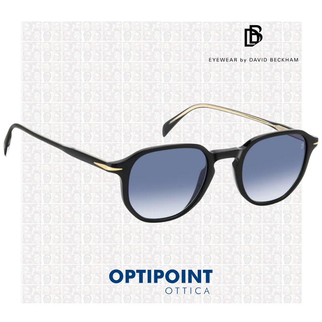 DAVIDE BECKHAM DB1140/S 807 NERO OCCHIALI DA SOLE - Optipoint - Lux S.r.l.
