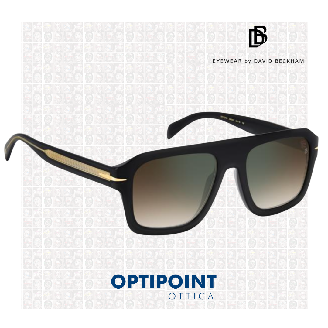DAVIDE BECKHAM DB7127/S 2M2 NERO OCCHIALI DA SOLE - Optipoint - Lux S.r.l.