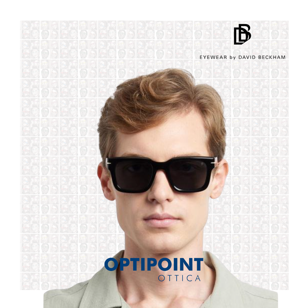 DAVIDE BECKHAM DB7100/S 807F9 NERO OCCHIALI DA SOLE - Optipoint - Lux S.r.l.