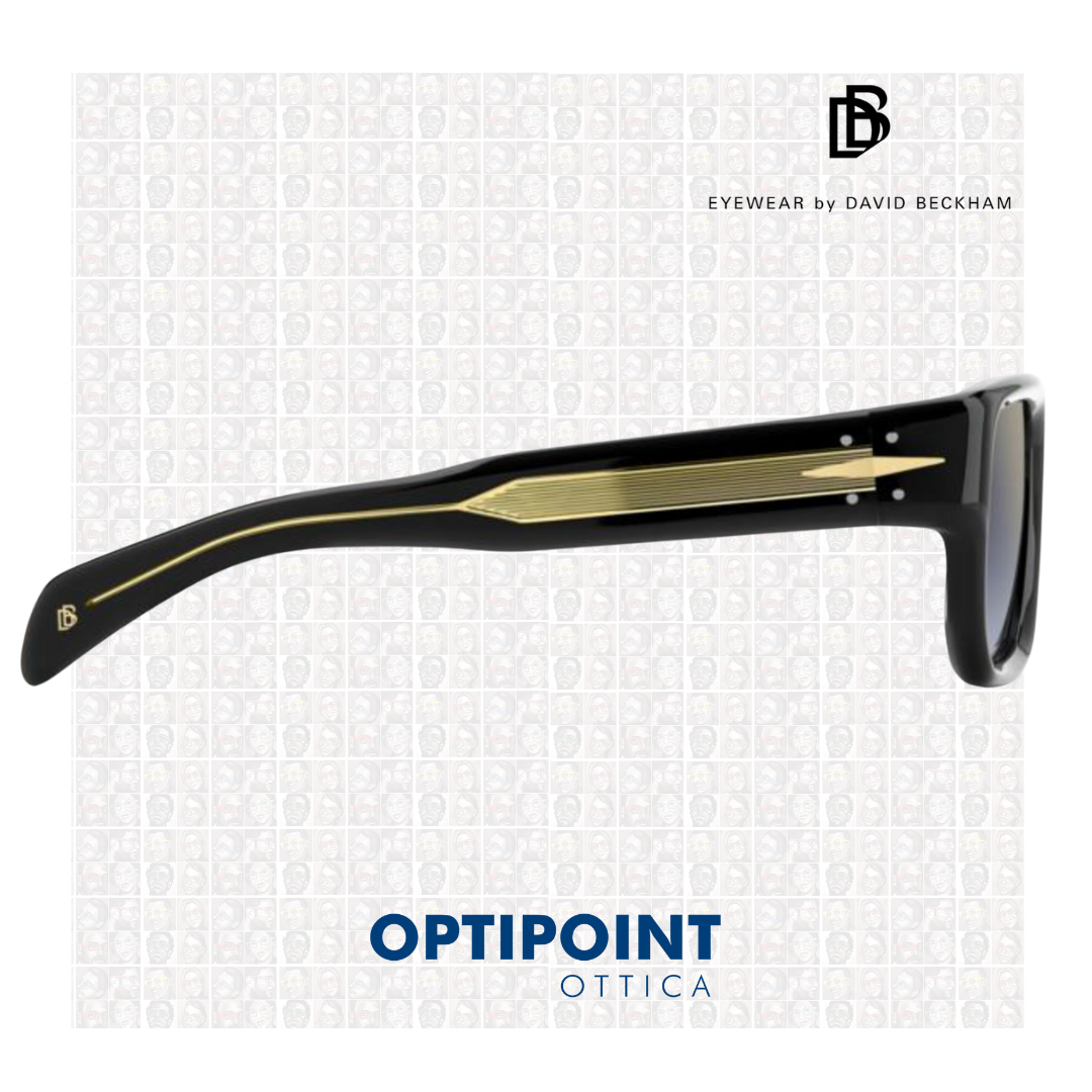 DAVIDE BECKHAM DB7132/S 8071V NERO OCCHIALI DA SOLE - Optipoint - Lux S.r.l.