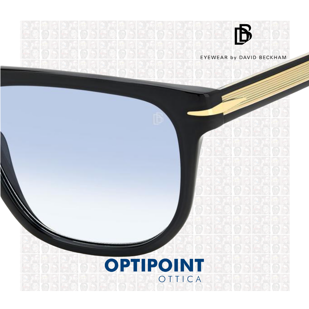 DAVIDE BECKHAM DB7111/S 807F9 NERO OCCHIALI DA SOLE - Optipoint - Lux S.r.l.