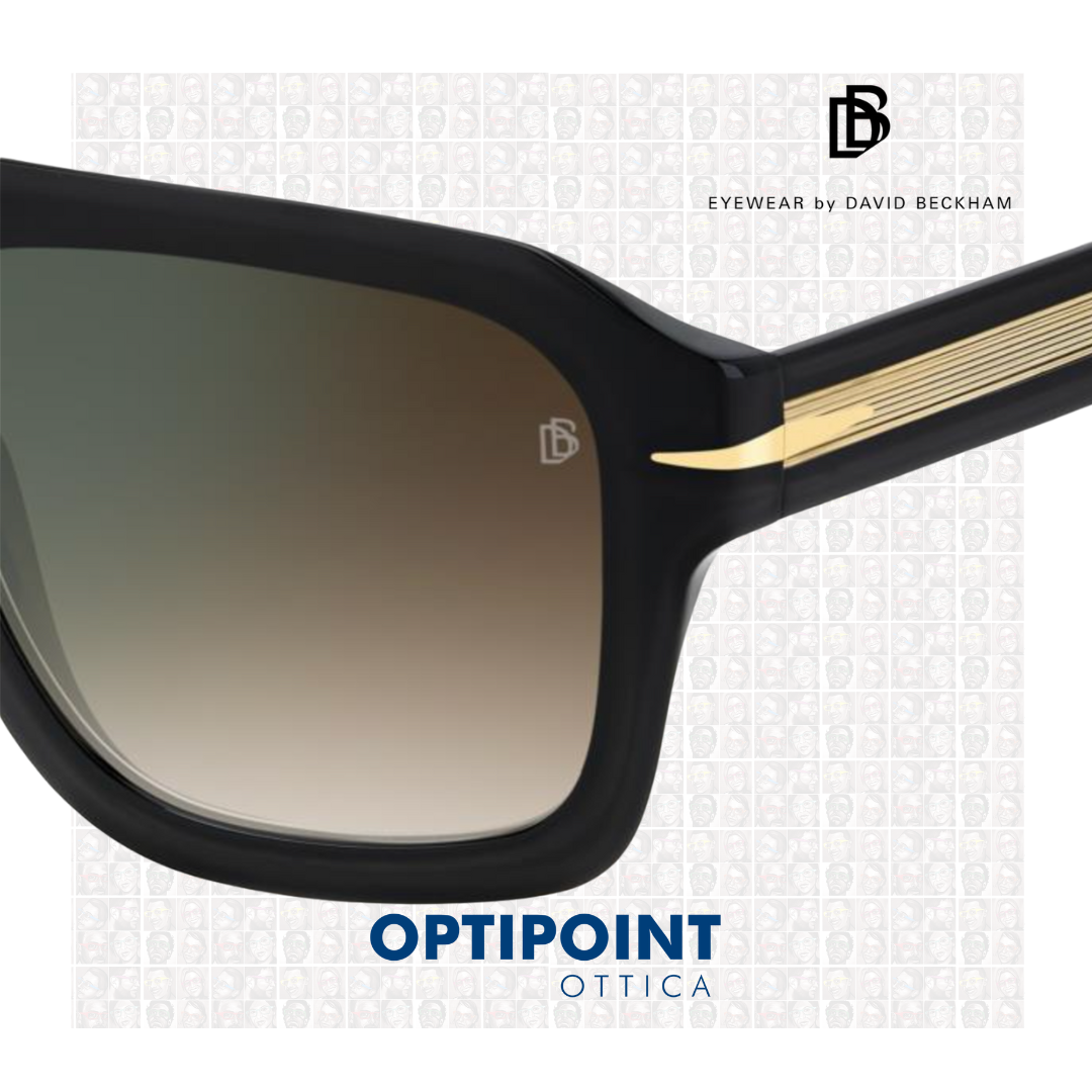 DAVIDE BECKHAM DB7127/S 2M2 NERO OCCHIALI DA SOLE - Optipoint - Lux S.r.l.
