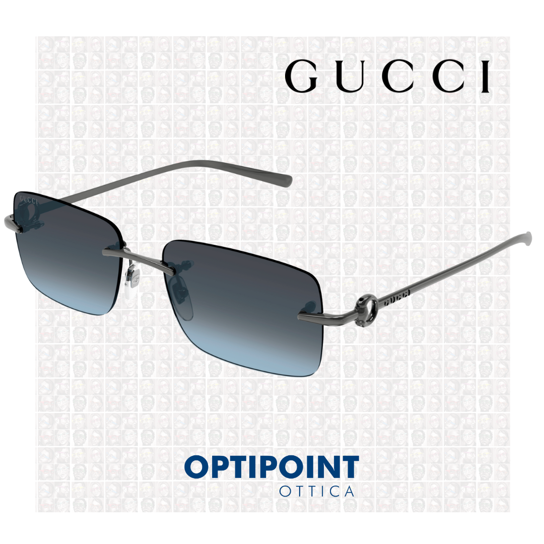 GUCCI GG1703S 006 RUTENIO OCCHIALI DA SOLE - Optipoint - Lux S.r.l.