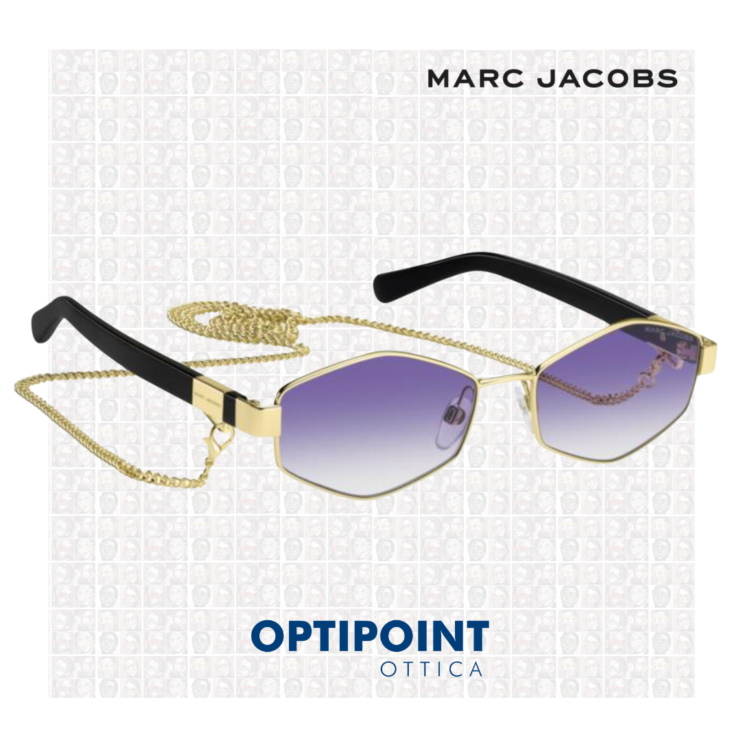 MARC JACOBS 496/S S9E ORO OCCHIALI DA SOLE - Optipoint - Lux S.r.l.