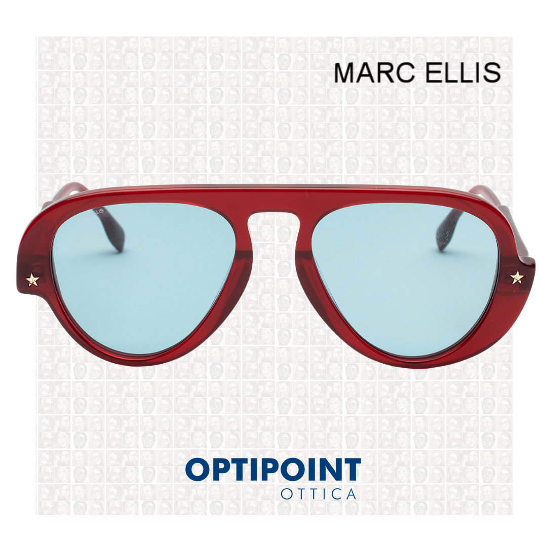 MARK ELLIS AMBRA CRISTALLO BORDEAUX OCCHIALI DA SOLE - Optipoint - Lux S.r.l.