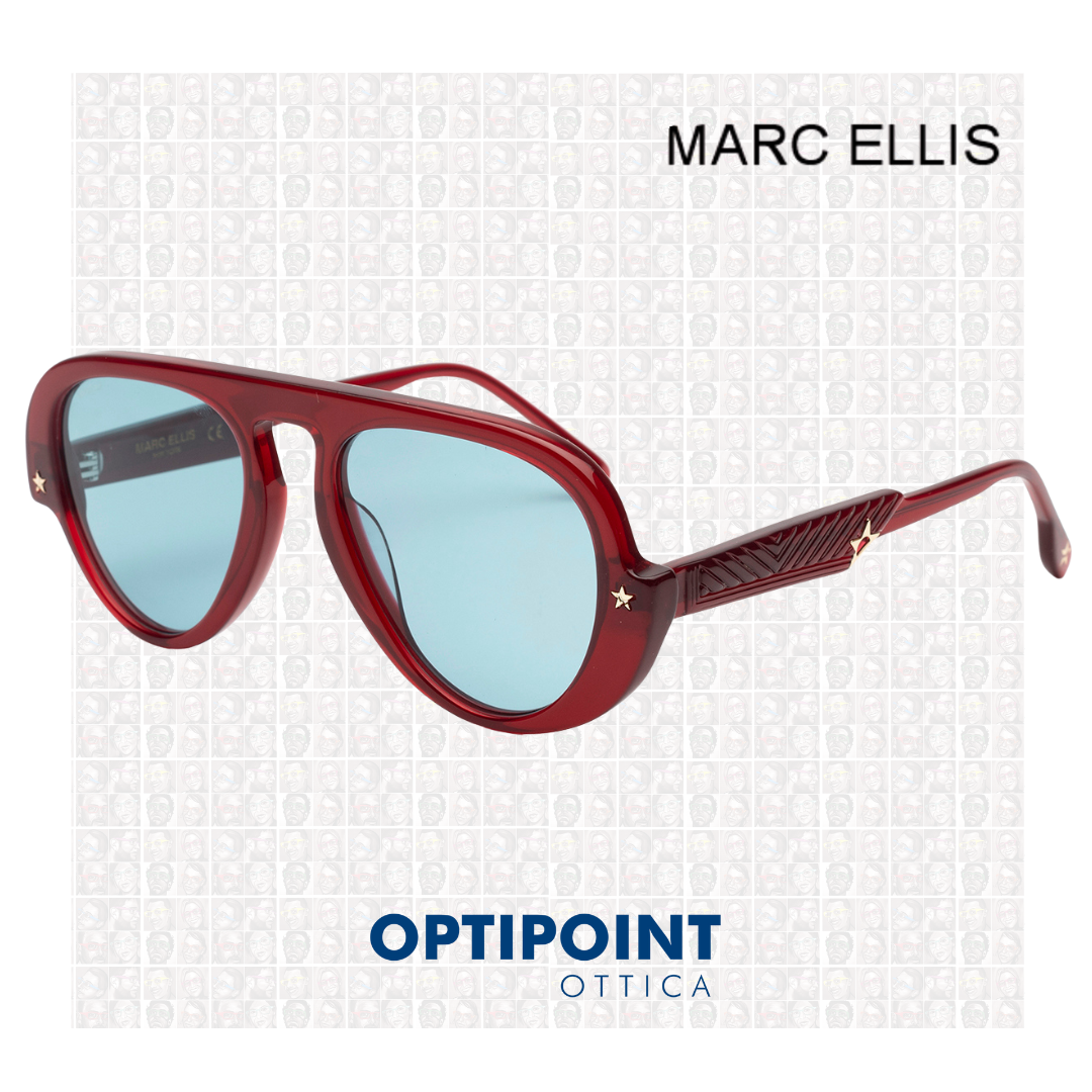 MARK ELLIS AMBRA CRISTALLO BORDEAUX OCCHIALI DA SOLE - Optipoint - Lux S.r.l.
