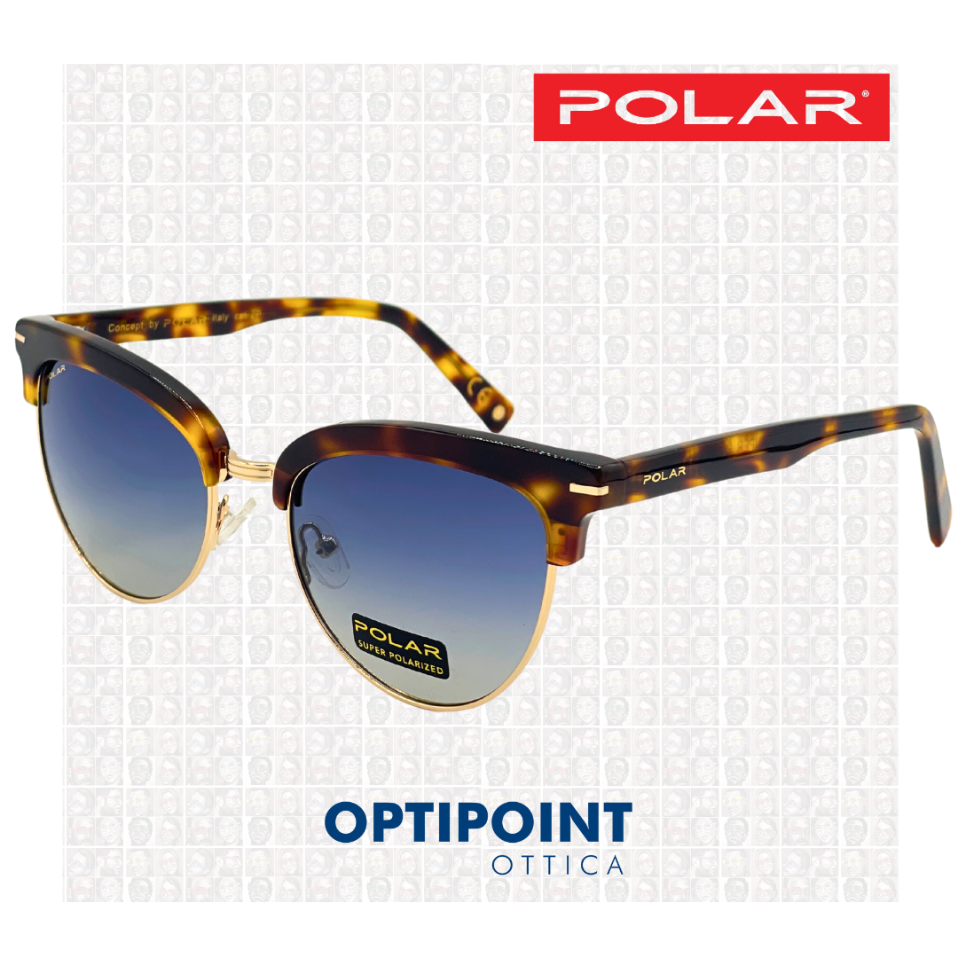 POLAR GOLD 121 HAVANA ORO OCCHIALI DA SOLE - Optipoint - Lux S.r.l.