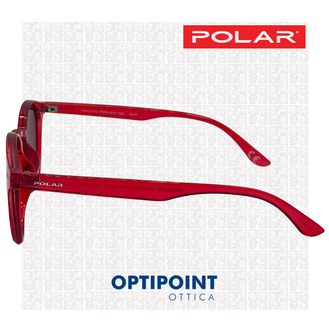 POLAR THOMAS 08 ROSSO OCCHIALI DA SOLE - Optipoint - Lux S.r.l.