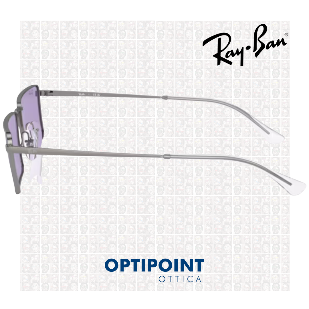 RayBan 0RB3741 004/1A ARGENTO OCCHIALI DA SOLE - Optipoint - Lux S.r.l.