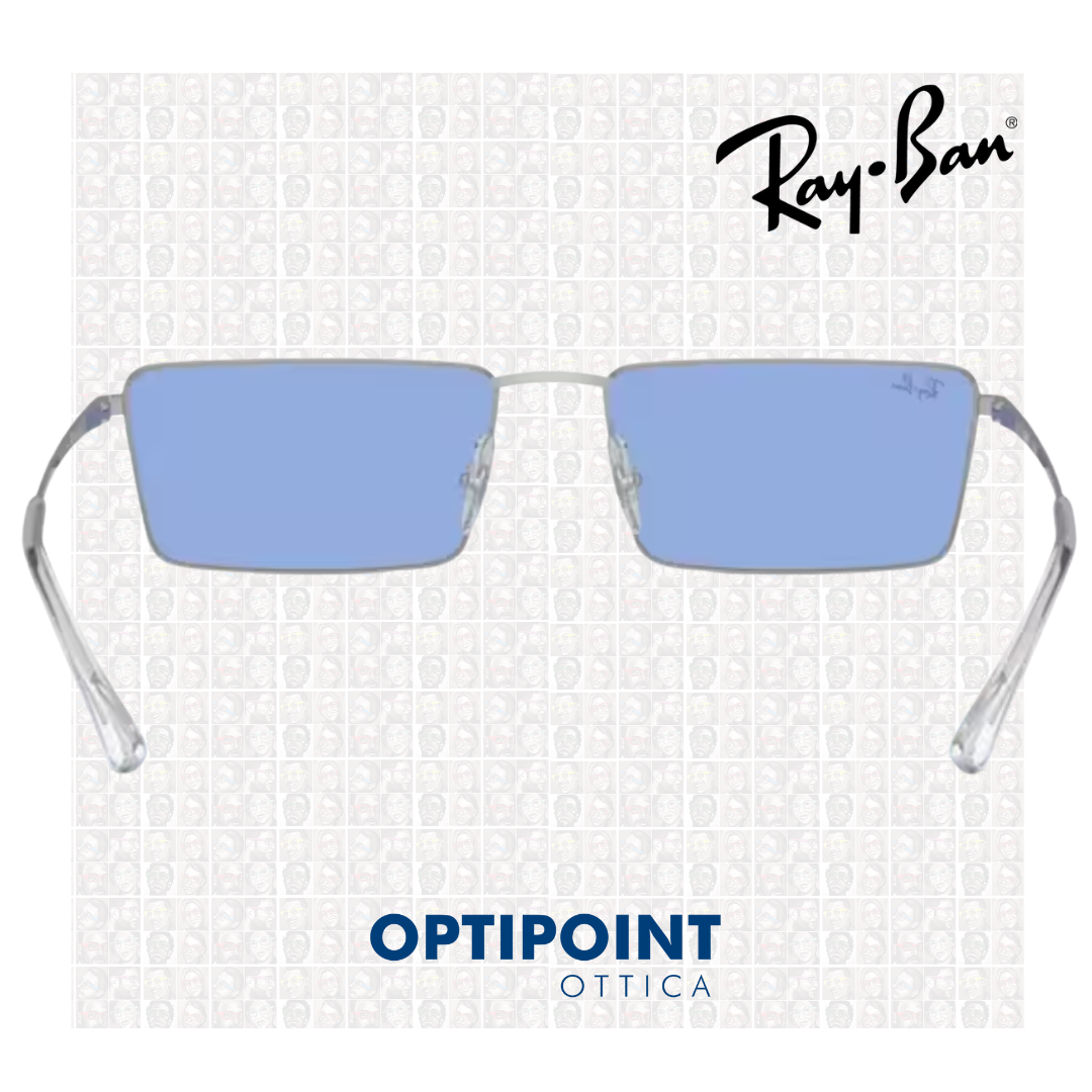 RayBan 0RB3741 003/80 ARGENTO OCCHIALI DA SOLE - Optipoint - Lux S.r.l.