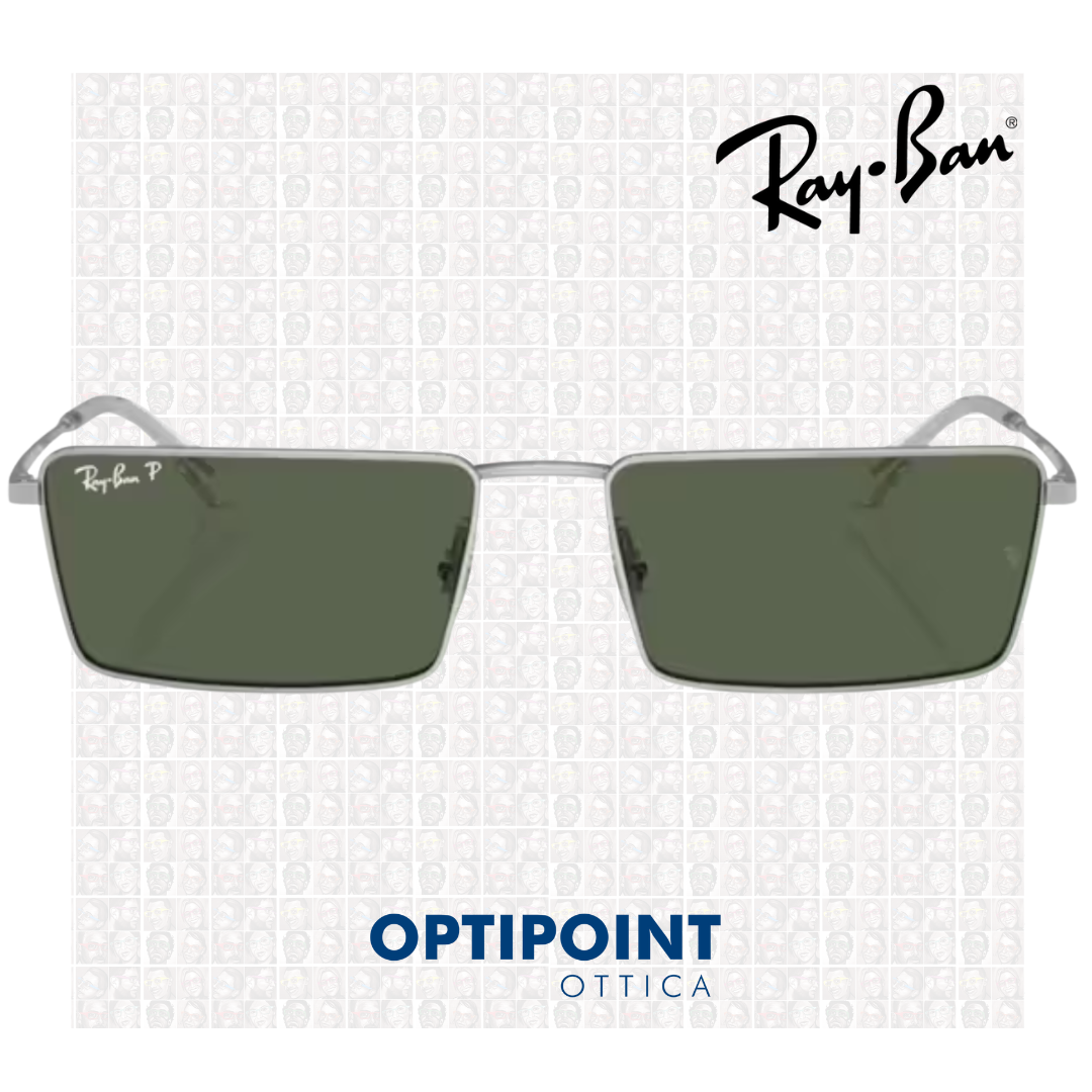 RayBan 0RB3741 003/9A ARGENTO OCCHIALI DA SOLE - Optipoint - Lux S.r.l.