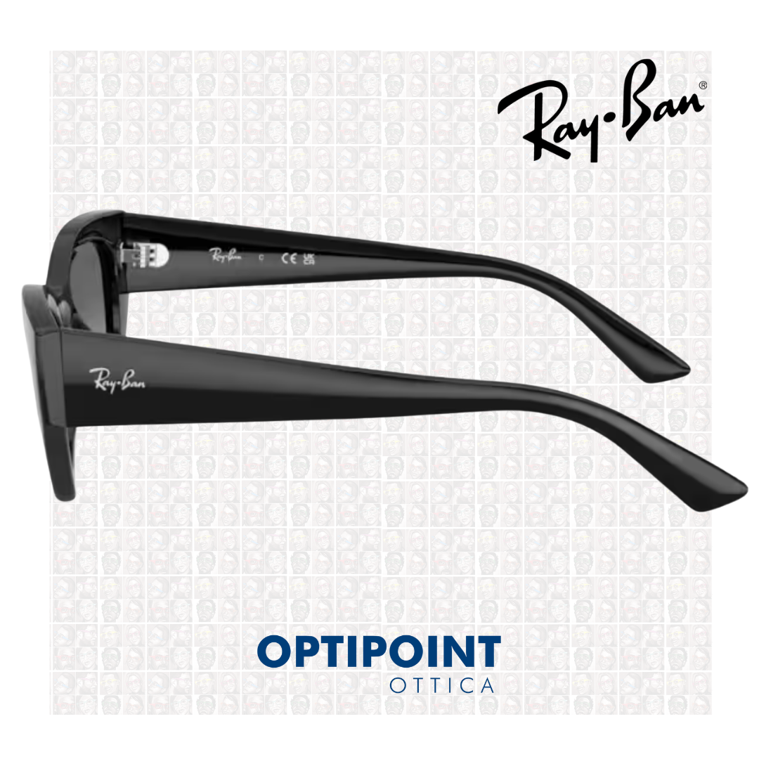 RayBan 0RB4430 667711 NERO OCCHIALI DA SOLE - Optipoint - Lux S.r.l.