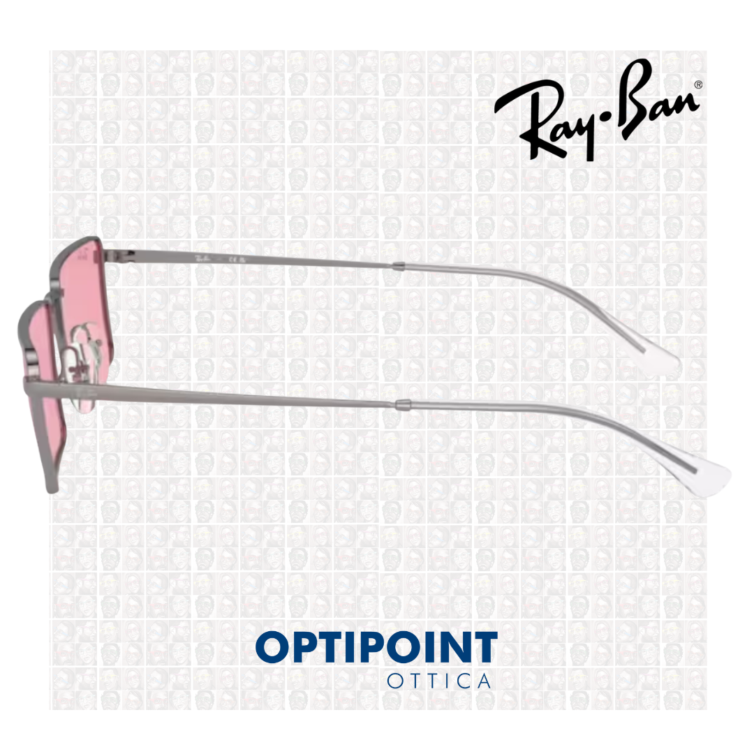RayBan 0RB3741 004/84 ARGENTO OCCHIALI DA SOLE - Optipoint - Lux S.r.l.