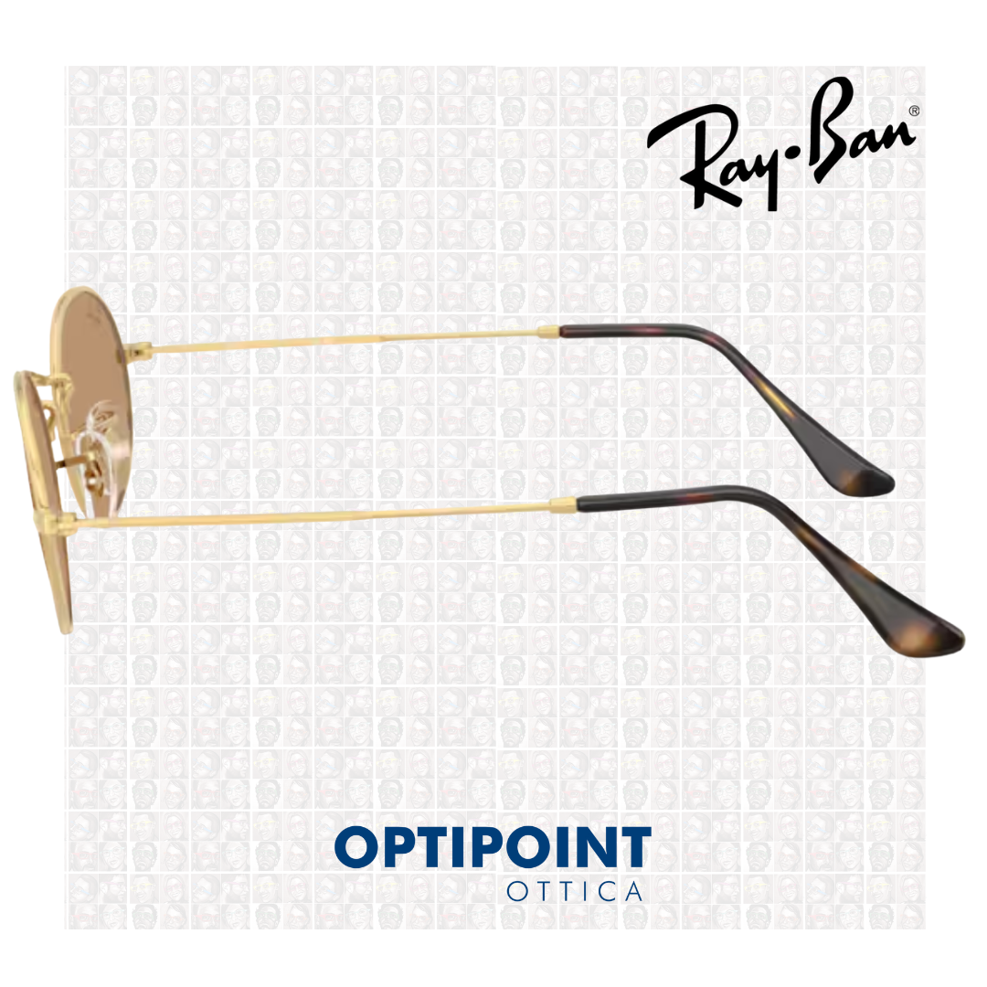 RayBan 0RB3547 001/53 ORO ARISTA OCCHIALI DA SOLE - Optipoint - Lux S.r.l.
