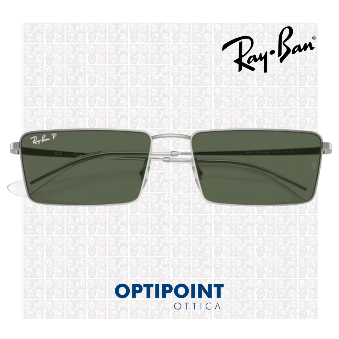 RayBan 0RB3741 003/9A ARGENTO OCCHIALI DA SOLE - Optipoint - Lux S.r.l.