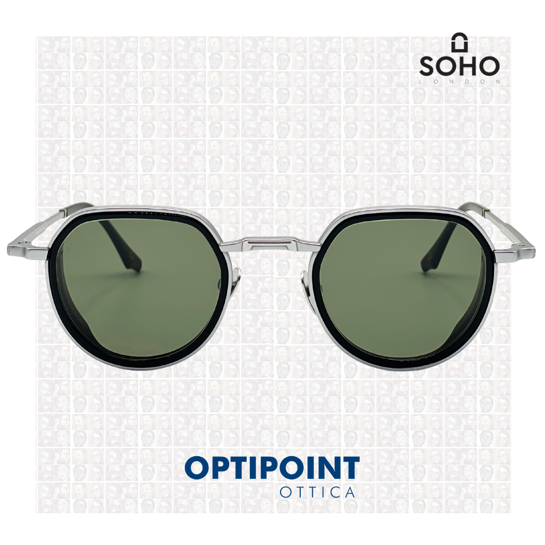 SOHO BARNET ARGENTO - NERO OCCHIALI DA SOLE - Optipoint - Lux S.r.l.