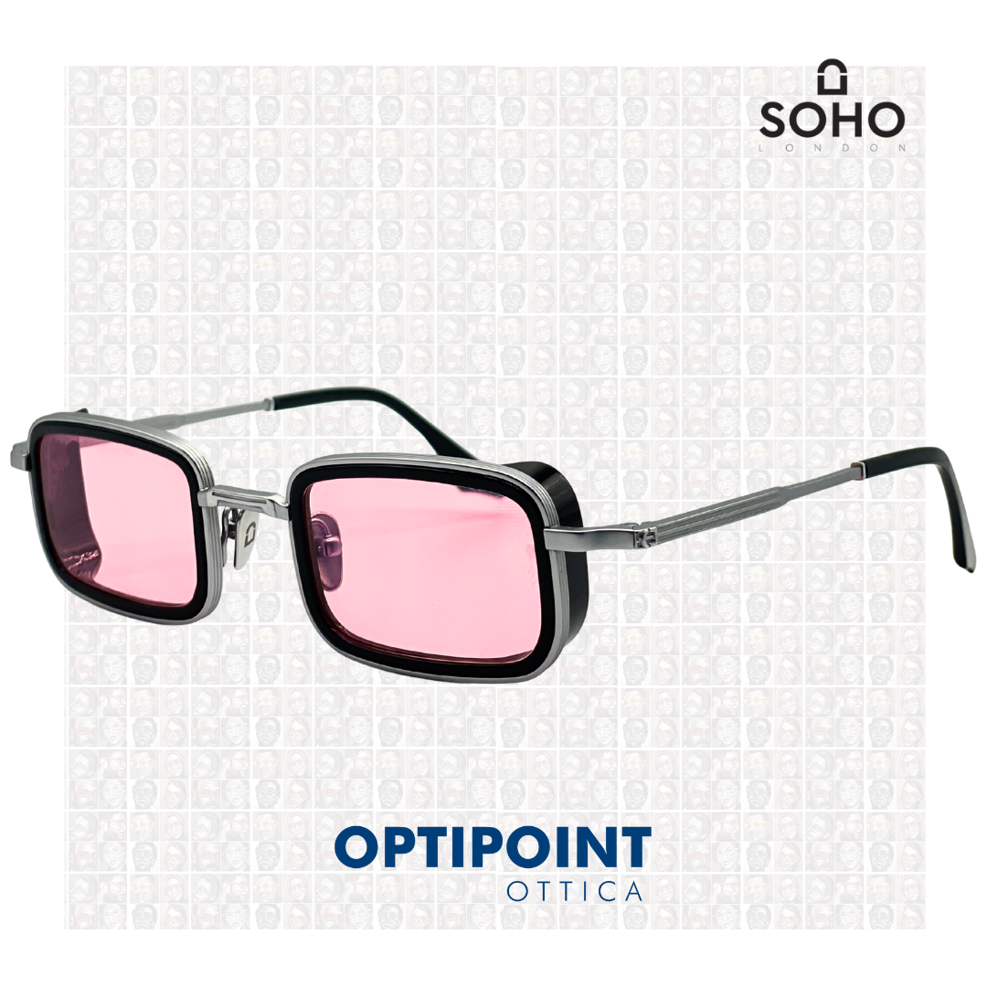 SOHO MERTON ARGENTO - NERO OCCHIALI DA SOLE - Optipoint - Lux S.r.l.