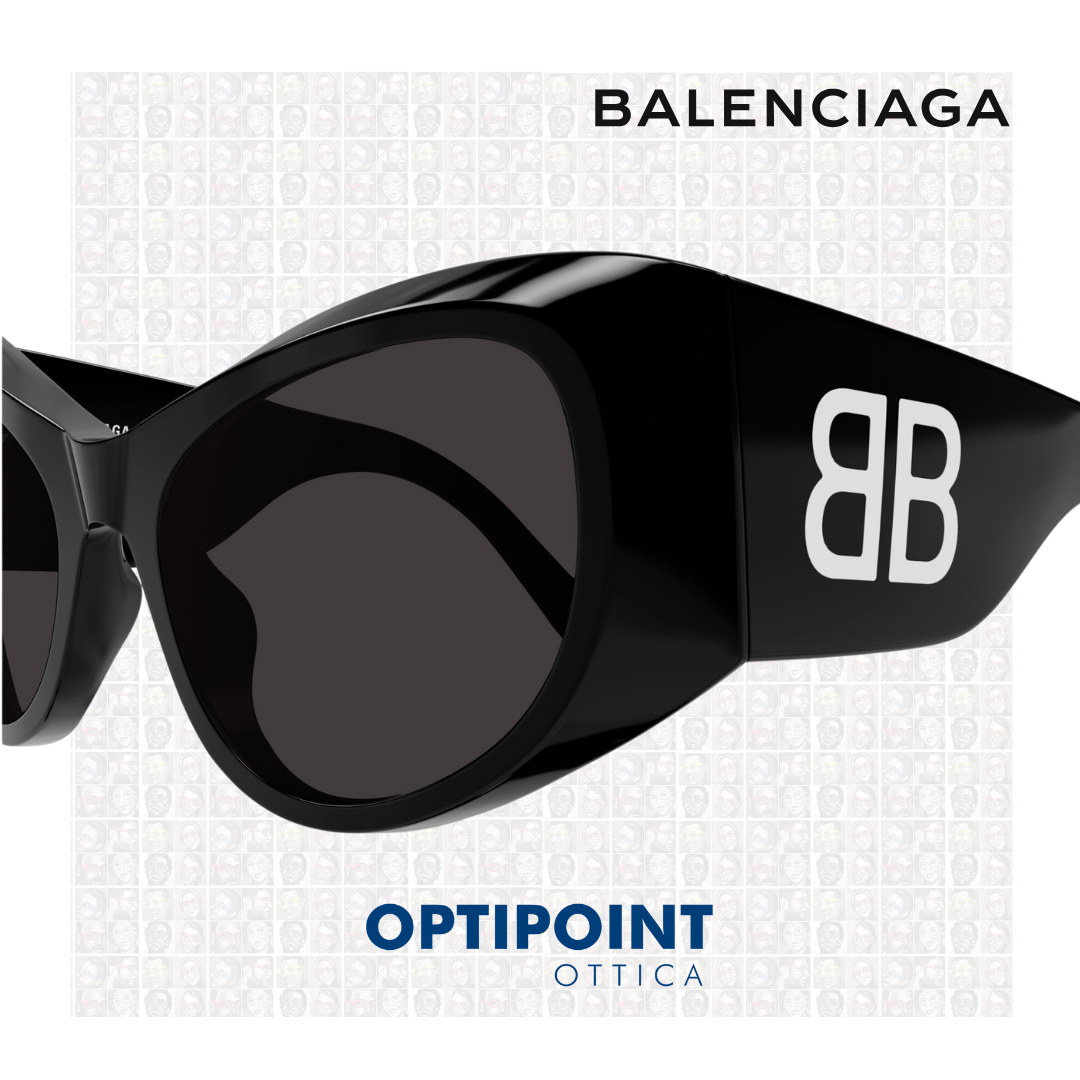 BALENCIAGA BB0393S 001 NERO OCCHIALI DA SOLE - Optipoint - Lux S.r.l.