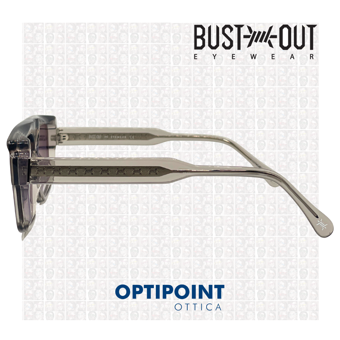 BUST OUT ROGER CRISTALLO GRIGIO OCCHIALI DA SOLE - Optipoint - Lux S.r.l.