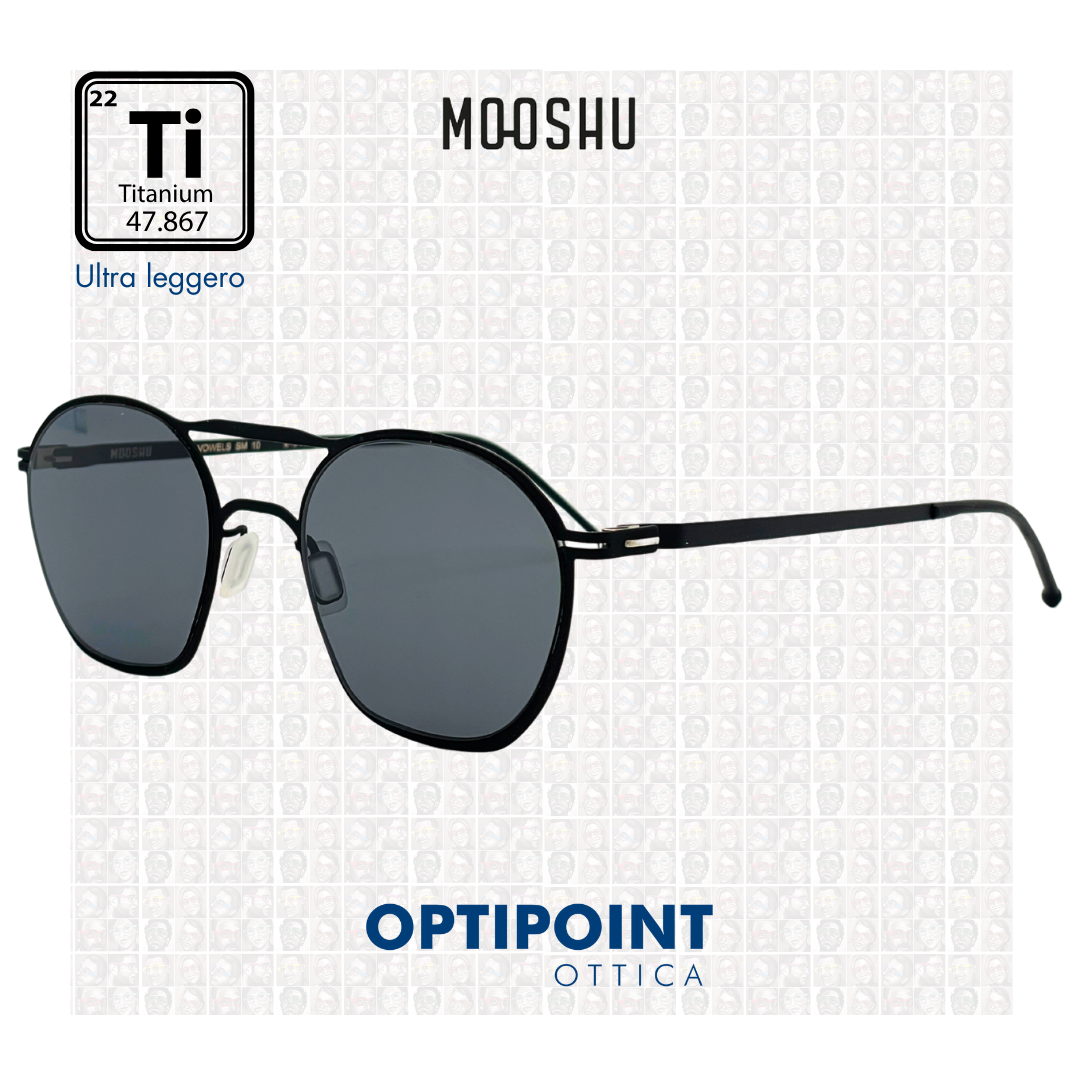 MOOSHU VOWELS NERO OCCHIALI DA SOLE - Optipoint - Lux S.r.l.
