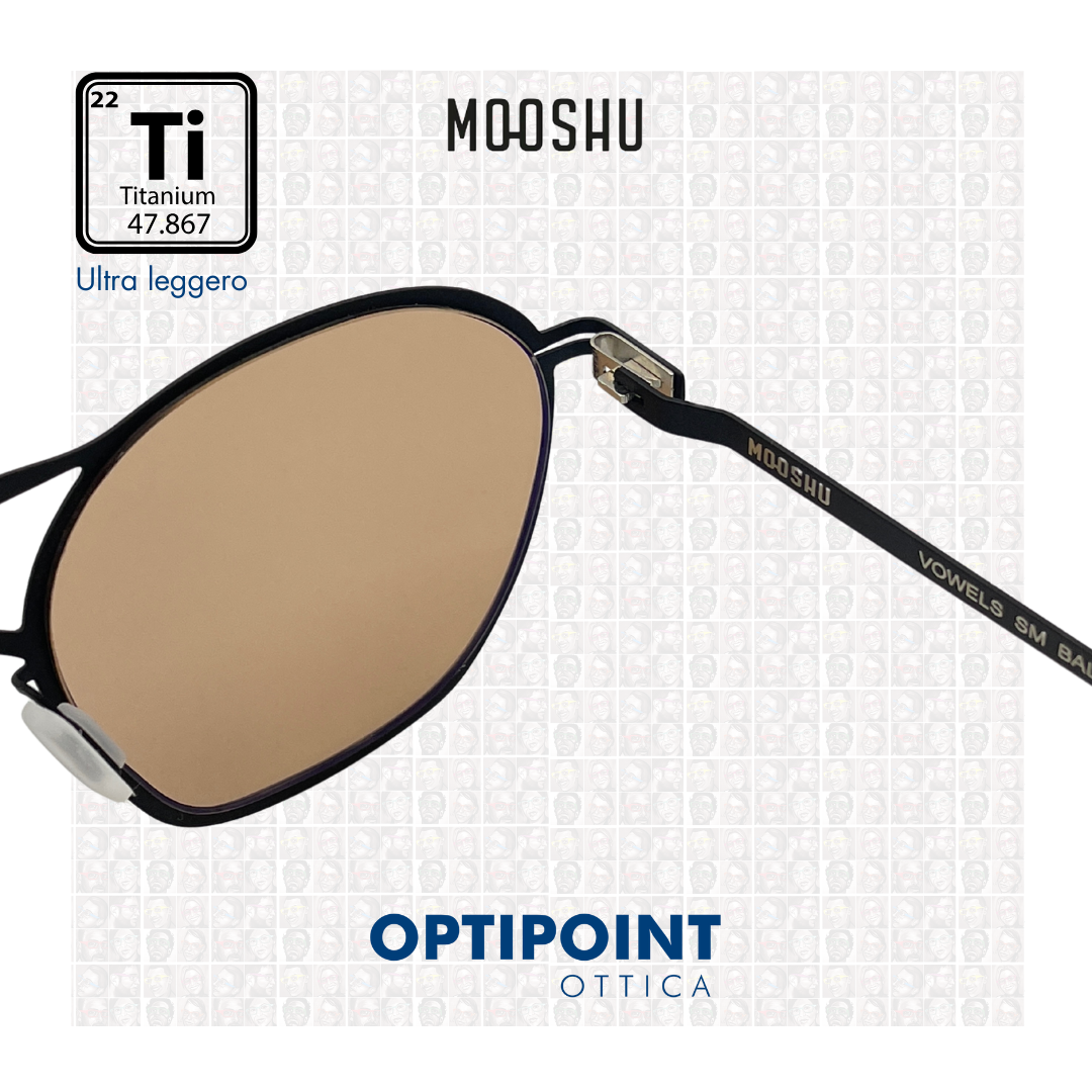 MOOSHU VOWELS NERO OCCHIALI DA SOLE - Optipoint - Lux S.r.l.