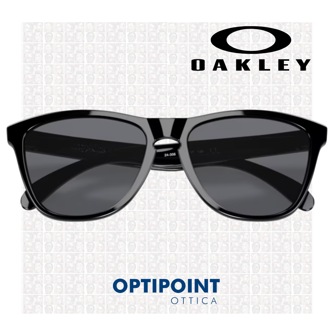 OAKLEY FROGSKINS OO9013 NERO OPACO OCCHIALI DA SOLE - Optipoint - Lux S.r.l.