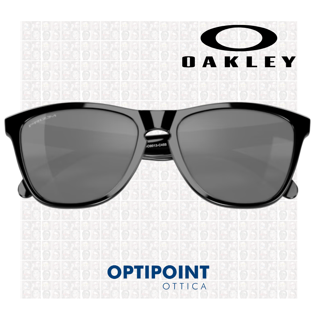 OAKLEY FROGSKINS OO9013 NERO LUCIDO OCCHIALI DA SOLE - Optipoint - Lux S.r.l.