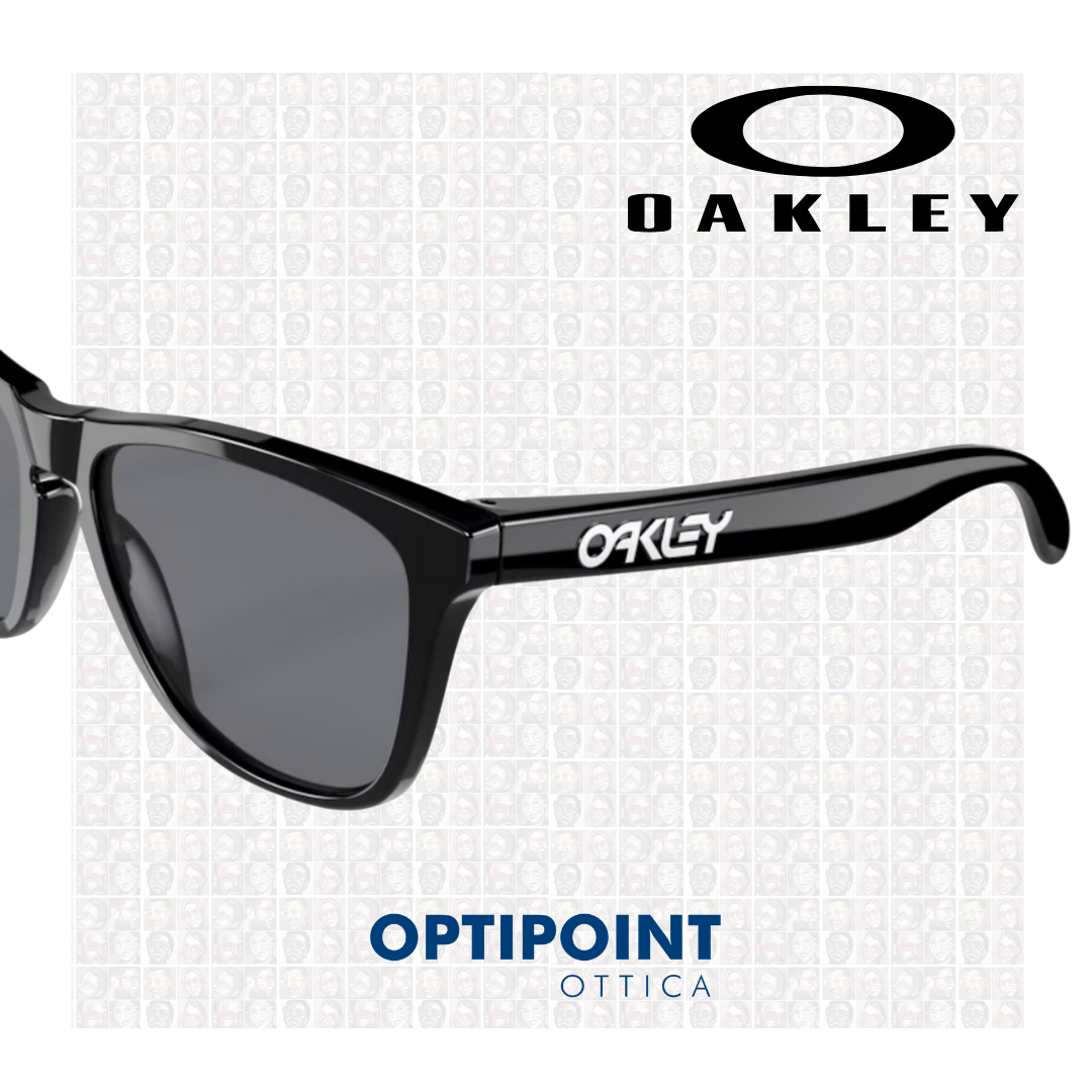 OAKLEY FROGSKINS OO9013 NERO OPACO OCCHIALI DA SOLE - Optipoint - Lux S.r.l.