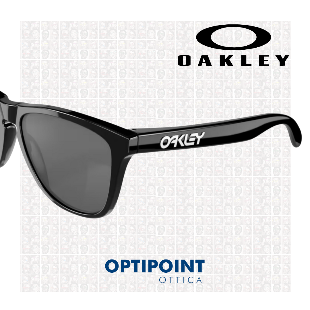 OAKLEY FROGSKINS OO9013 NERO LUCIDO OCCHIALI DA SOLE - Optipoint - Lux S.r.l.