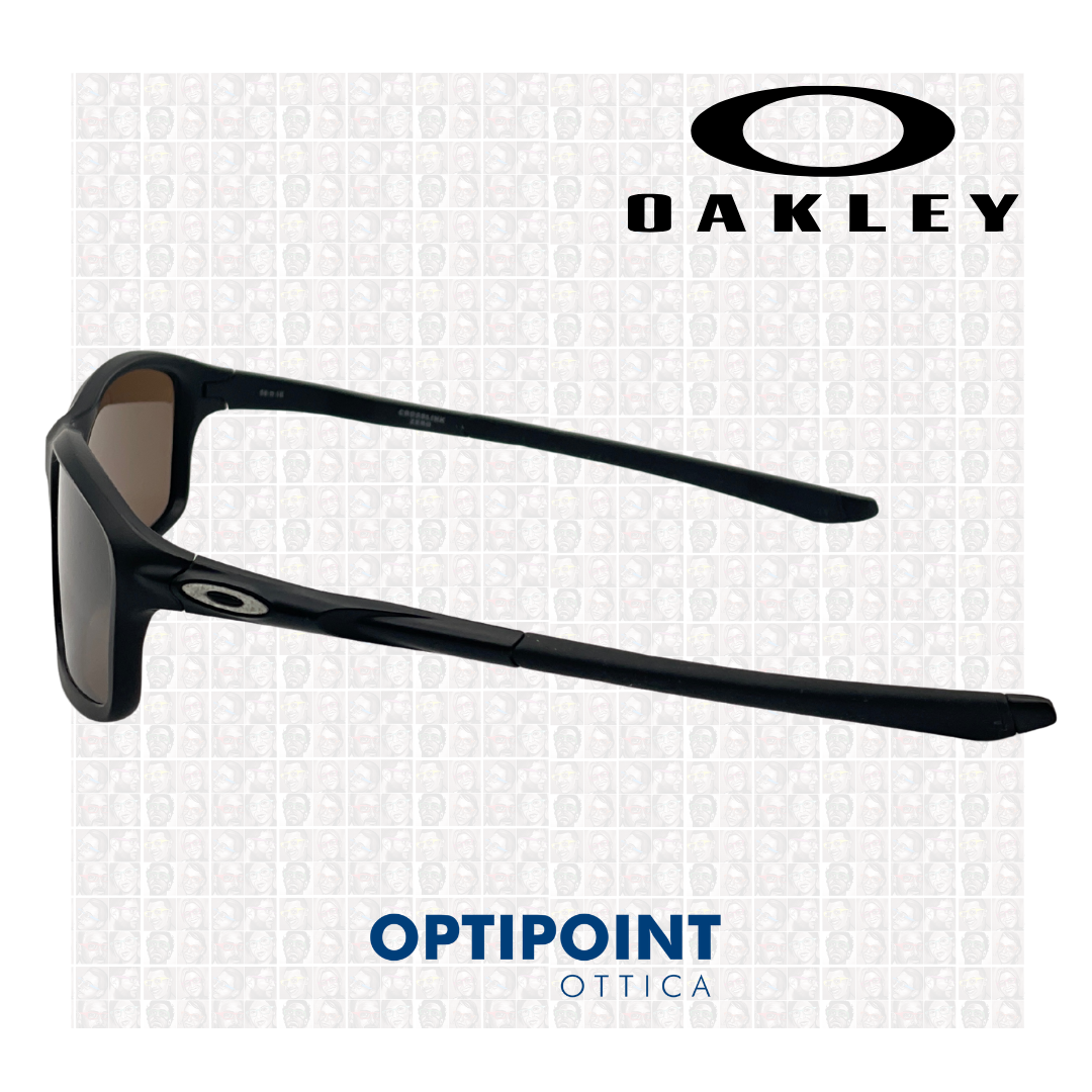 OAKLEY CROSSLINK ZERO NERO OPACO OCCHIALI DA SOLE - Optipoint - Lux S.r.l.