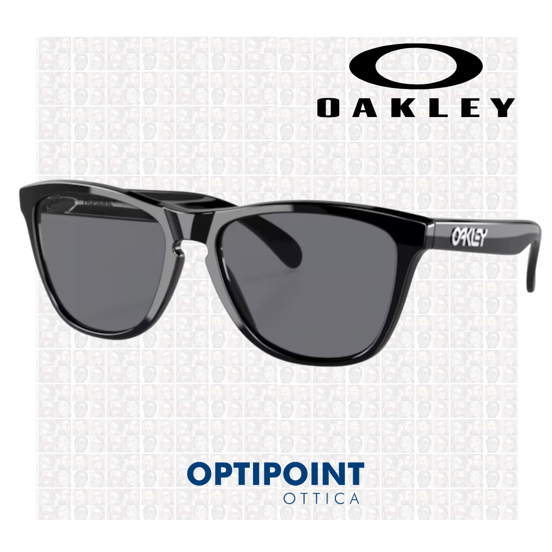 OAKLEY FROGSKINS OO9013 NERO OPACO OCCHIALI DA SOLE - Optipoint - Lux S.r.l.
