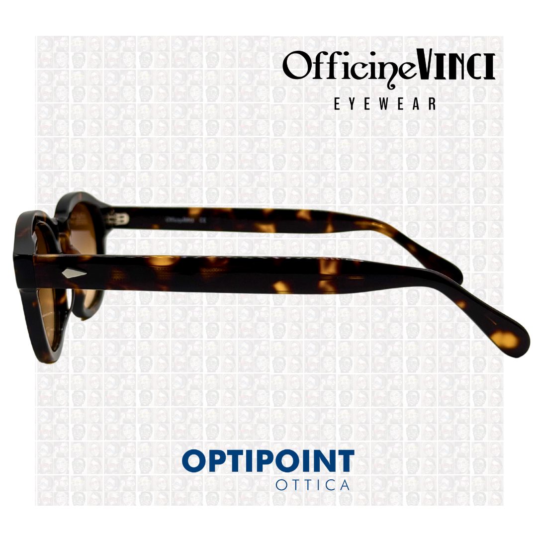 OFFICINE VINCI YORK TARTARUGATO OCCHIALI DA SOLE - Optipoint - Lux S.r.l.