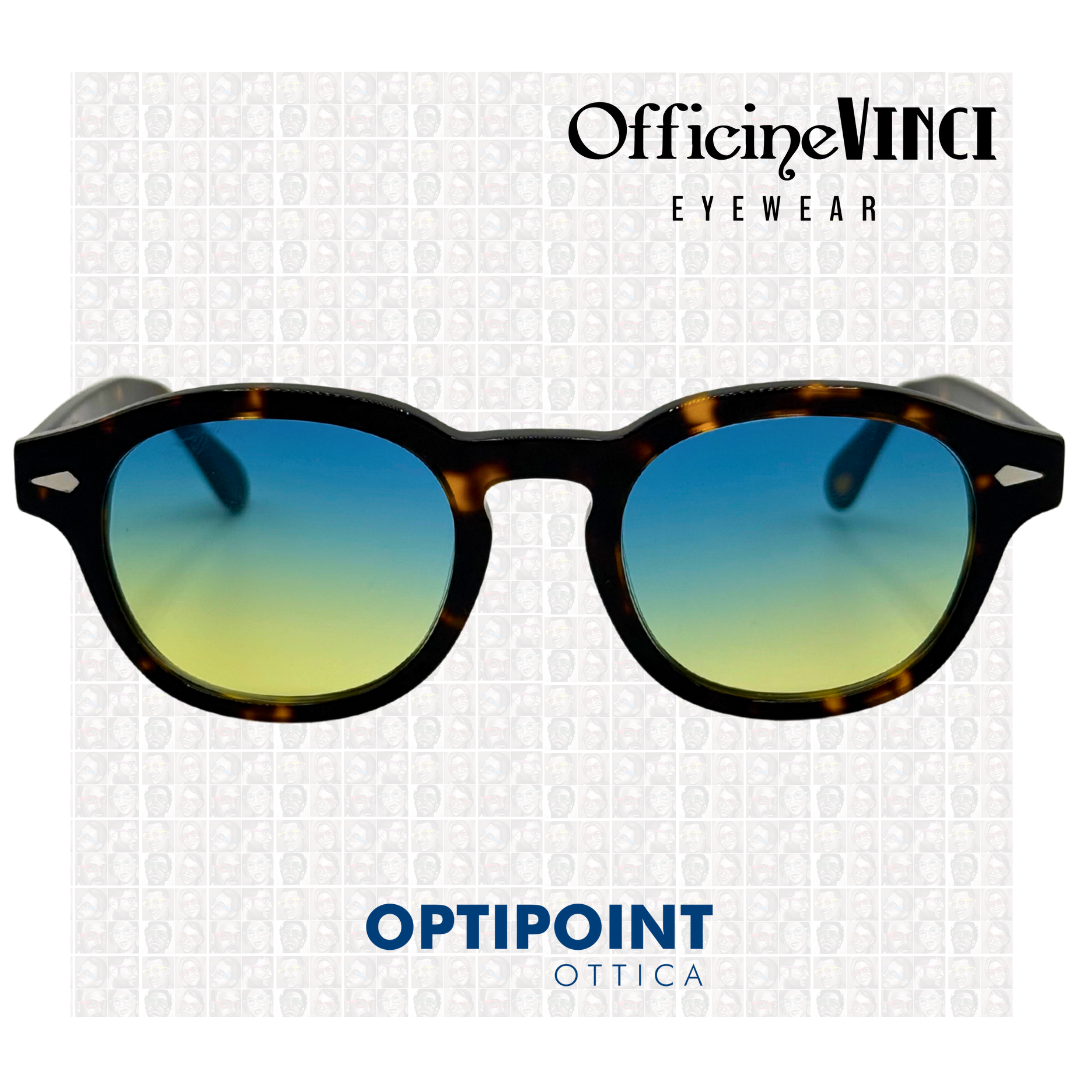 OFFICINE VINCI YORK TARTARUGATO OCCHIALI DA SOLE - Optipoint - Lux S.r.l.