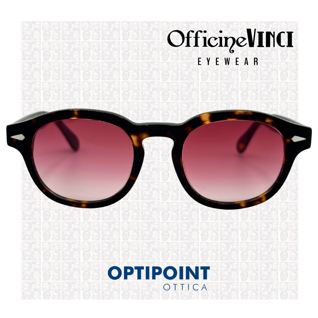 OFFICINE VINCI YORK TARTARUGATO OCCHIALI DA SOLE - Optipoint - Lux S.r.l.