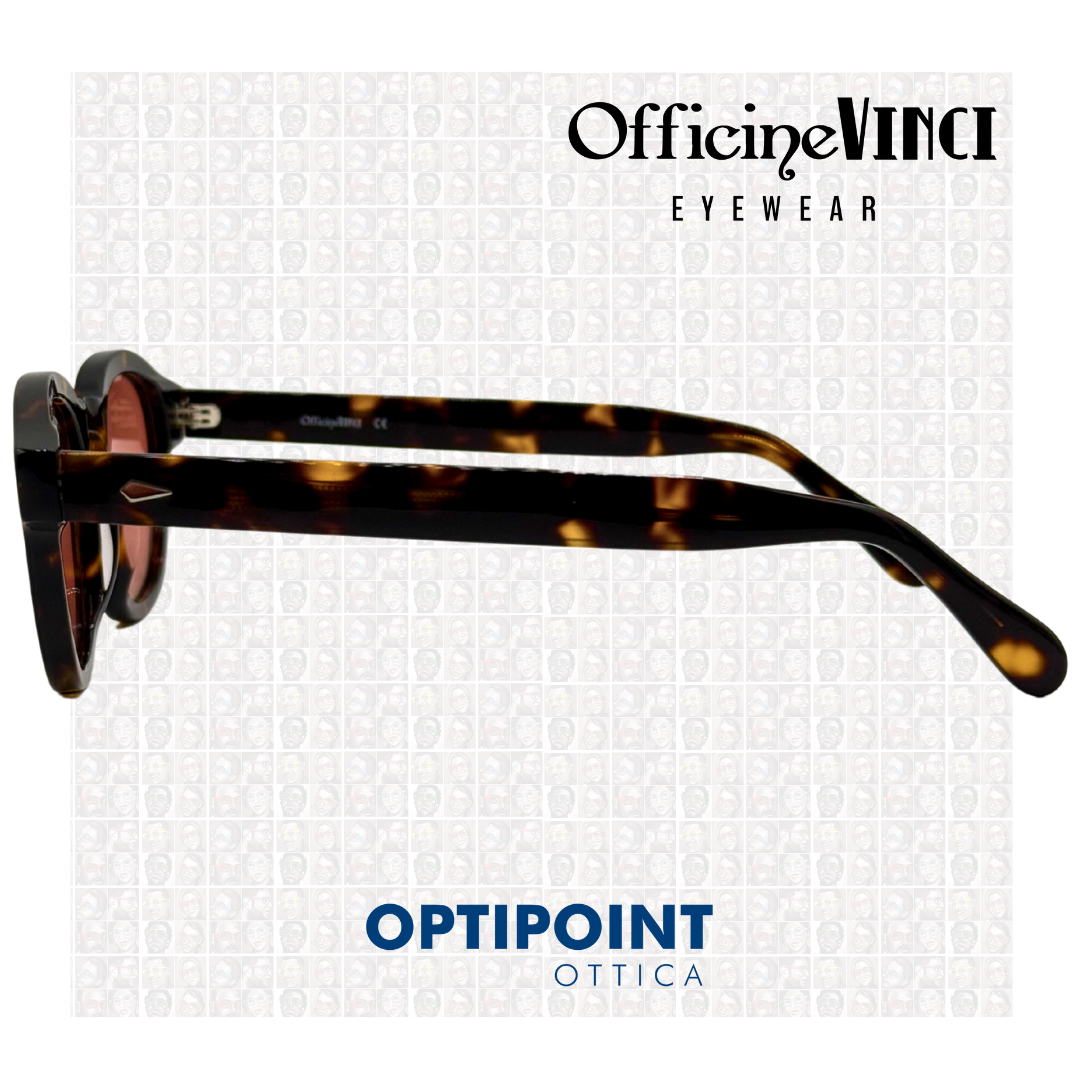 OFFICINE VINCI YORK TARTARUGATO OCCHIALI DA SOLE - Optipoint - Lux S.r.l.