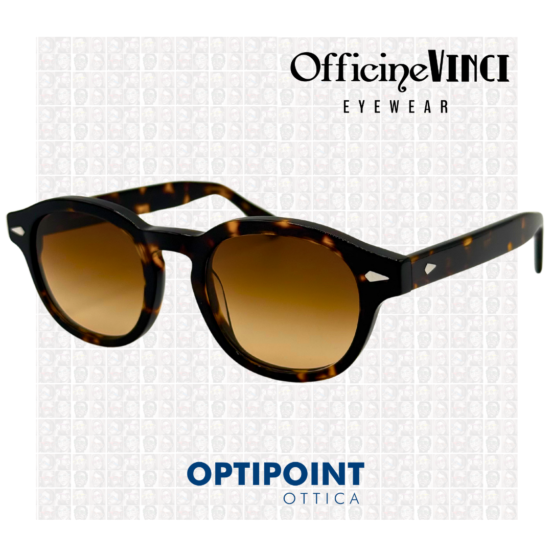 OFFICINE VINCI YORK TARTARUGATO OCCHIALI DA SOLE - Optipoint - Lux S.r.l.