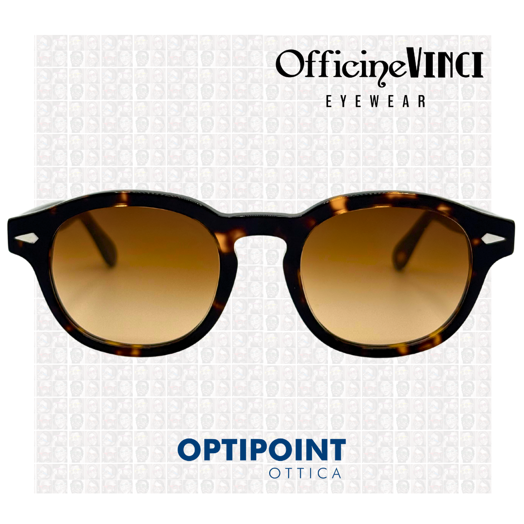 OFFICINE VINCI YORK TARTARUGATO OCCHIALI DA SOLE - Optipoint - Lux S.r.l.