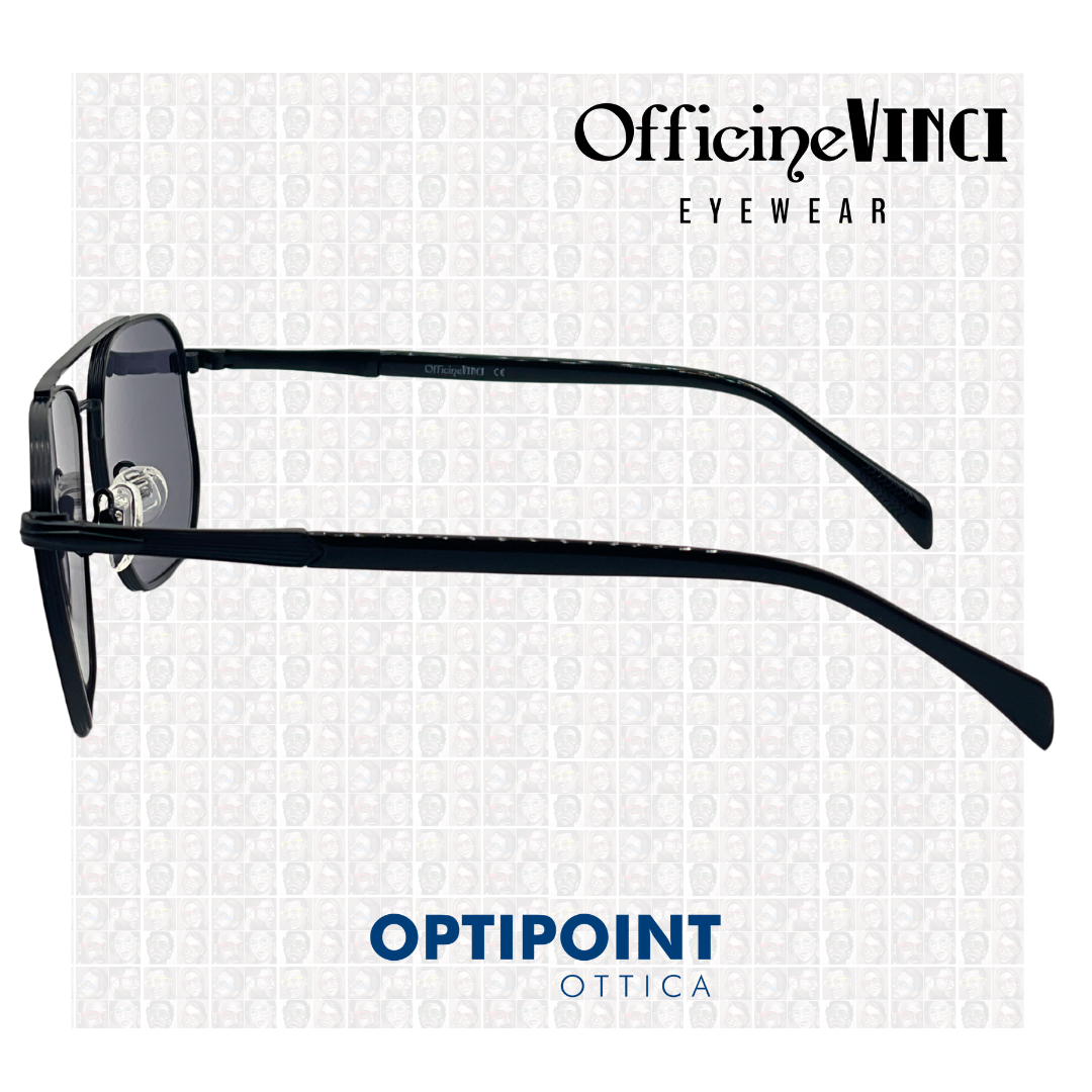 OFFICINE VINCI BELGRADO NERO OCCHIALI DA SOLE - Optipoint - Lux S.r.l.